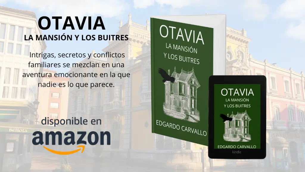 Anuncio de la publicación de la novela Otavia